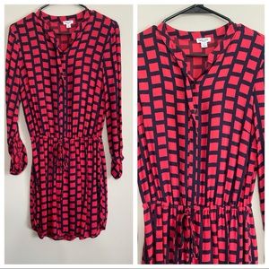 Splendid roll-up sleeve shirt dress 0P